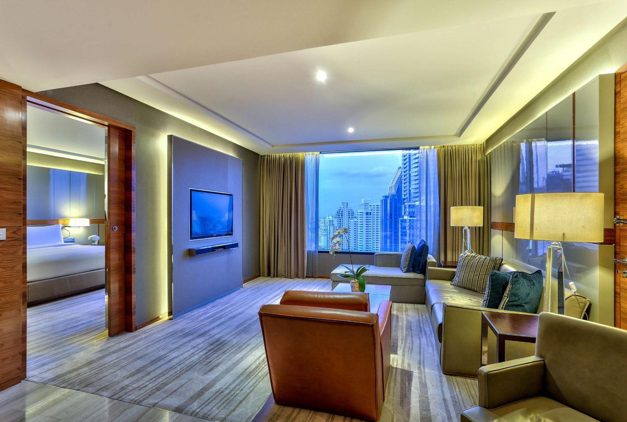 Hilton Sukhumvit Bangkok Hotel Bagian luar foto